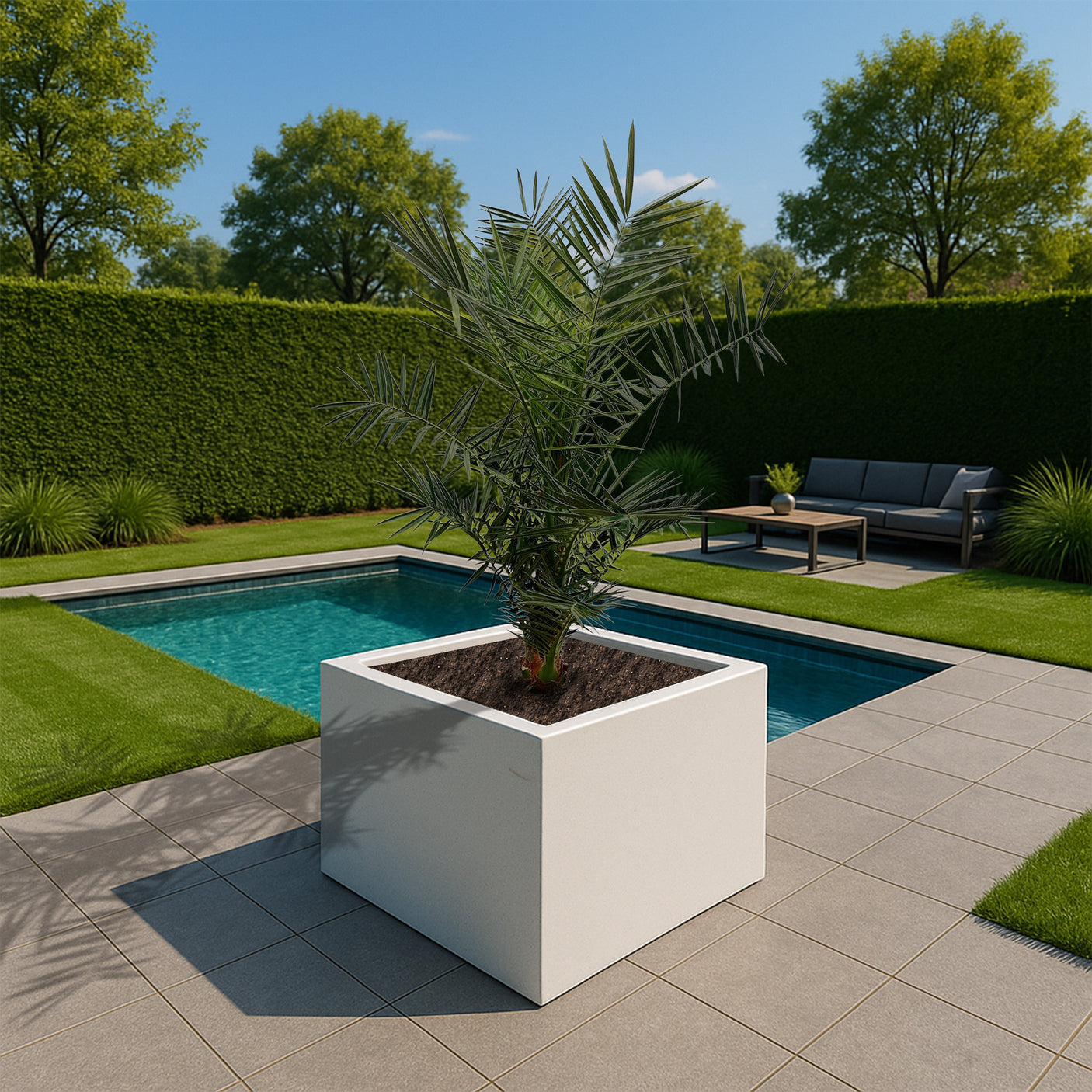 Phoenix Canariensis ↕ 130 cm hoog  ⟷ 20 cm pot