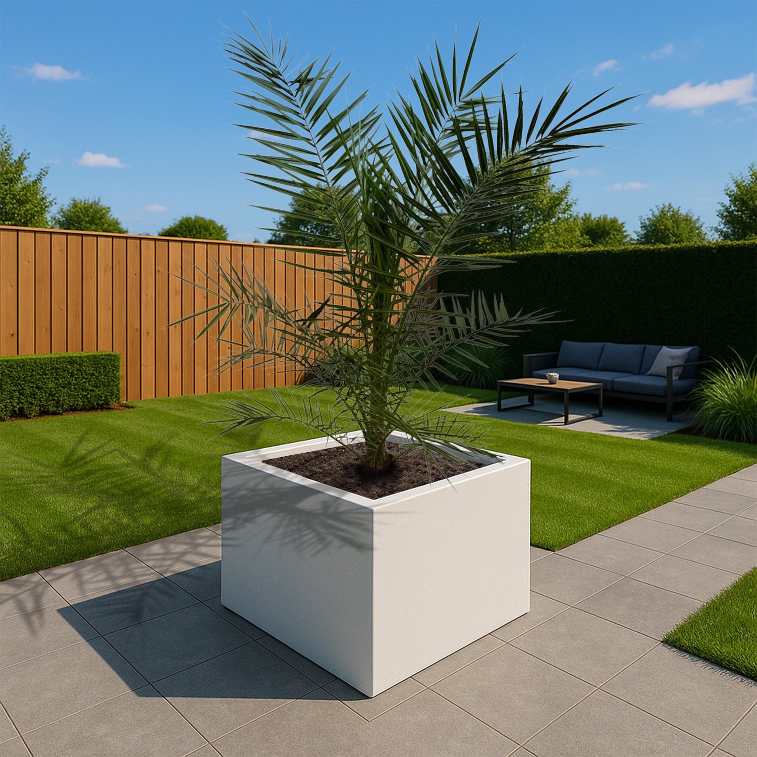 Phoenix Canariensis ↕ 160 cm hoog  ⟷ 22 cm pot